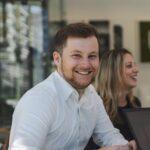 Een portretfoto van collega filip